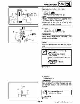 2006-2009 Yamaha YFM700RV Raptor 700RV factory service manual, Page 244