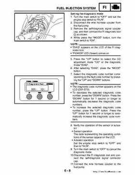 2006-2009 Yamaha YFM700RV Raptor 700RV factory service manual, Page 252