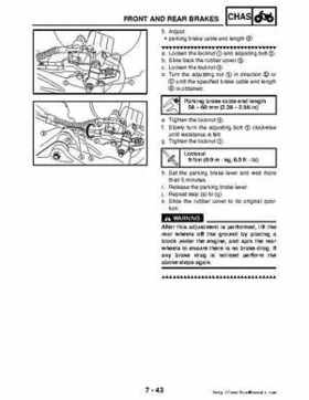 2006-2009 Yamaha YFM700RV Raptor 700RV factory service manual, Page 321