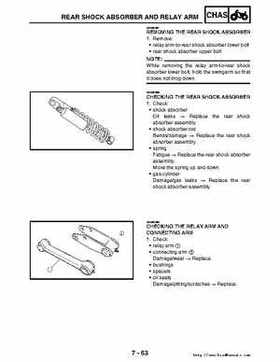 2006-2009 Yamaha YFM700RV Raptor 700RV factory service manual, Page 341
