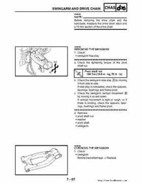 2006-2009 Yamaha YFM700RV Raptor 700RV factory service manual, Page 345