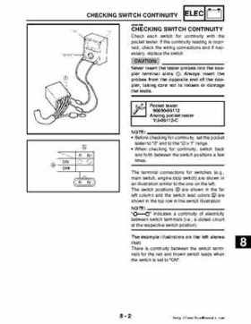 2006-2009 Yamaha YFM700RV Raptor 700RV factory service manual, Page 350