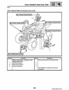 2008 Yamaha Raptor 250SE / 250SE2 Factory Service Manual, Page 65