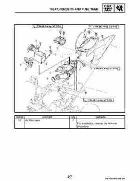 2008 Yamaha Raptor 250SE / 250SE2 Factory Service Manual, Page 67