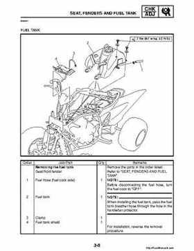 2008 Yamaha Raptor 250SE / 250SE2 Factory Service Manual, Page 68