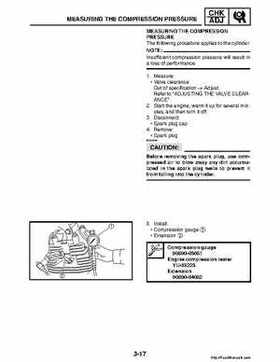 2008 Yamaha Raptor 250SE / 250SE2 Factory Service Manual, Page 77