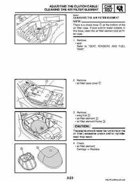 2008 Yamaha Raptor 250SE / 250SE2 Factory Service Manual, Page 83