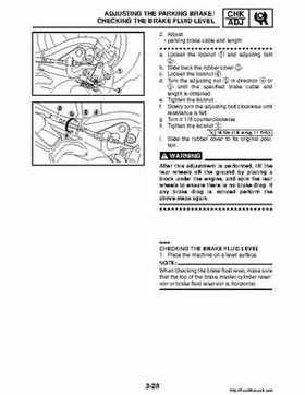 2008 Yamaha Raptor 250SE / 250SE2 Factory Service Manual, Page 88