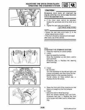 2008 Yamaha Raptor 250SE / 250SE2 Factory Service Manual, Page 96
