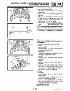 2008 Yamaha Raptor 250SE / 250SE2 Factory Service Manual, Page 98