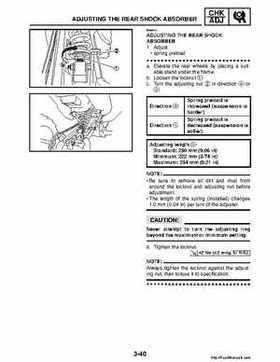 2008 Yamaha Raptor 250SE / 250SE2 Factory Service Manual, Page 100