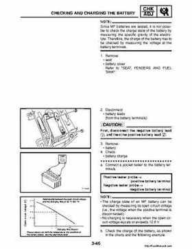 2008 Yamaha Raptor 250SE / 250SE2 Factory Service Manual, Page 106
