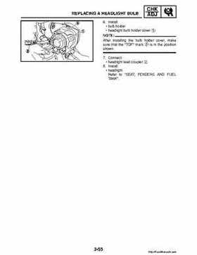 2008 Yamaha Raptor 250SE / 250SE2 Factory Service Manual, Page 115