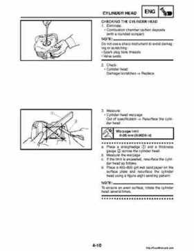 2008 Yamaha Raptor 250SE / 250SE2 Factory Service Manual, Page 125