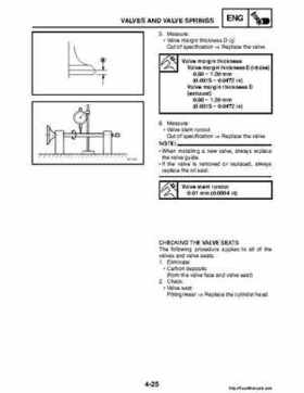 2008 Yamaha Raptor 250SE / 250SE2 Factory Service Manual, Page 140