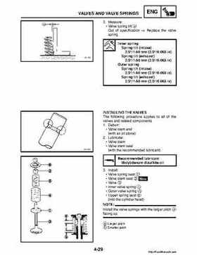 2008 Yamaha Raptor 250SE / 250SE2 Factory Service Manual, Page 144