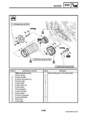 2008 Yamaha Raptor 250SE / 250SE2 Factory Service Manual, Page 155