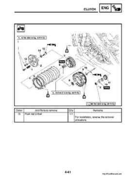 2008 Yamaha Raptor 250SE / 250SE2 Factory Service Manual, Page 156