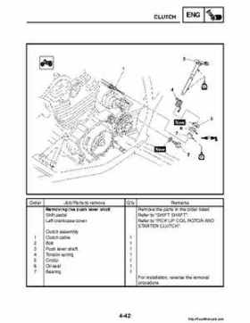 2008 Yamaha Raptor 250SE / 250SE2 Factory Service Manual, Page 157