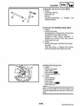 2008 Yamaha Raptor 250SE / 250SE2 Factory Service Manual, Page 161