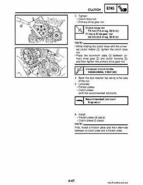 2008 Yamaha Raptor 250SE / 250SE2 Factory Service Manual, Page 162