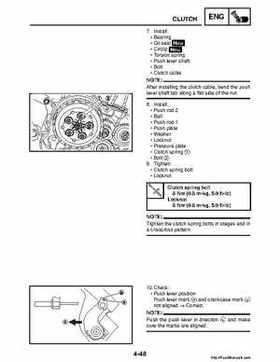 2008 Yamaha Raptor 250SE / 250SE2 Factory Service Manual, Page 163
