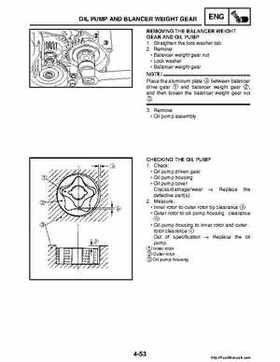 2008 Yamaha Raptor 250SE / 250SE2 Factory Service Manual, Page 168
