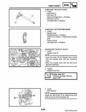 2008 Yamaha Raptor 250SE / 250SE2 Factory Service Manual, Page 173