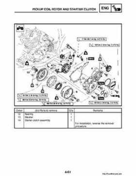 2008 Yamaha Raptor 250SE / 250SE2 Factory Service Manual, Page 176