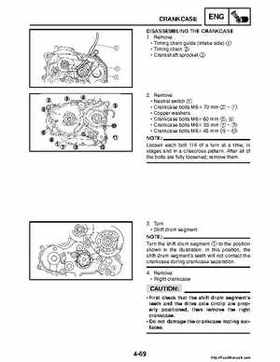 2008 Yamaha Raptor 250SE / 250SE2 Factory Service Manual, Page 184