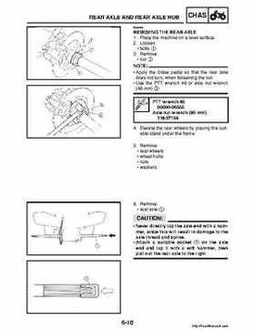 2008 Yamaha Raptor 250SE / 250SE2 Factory Service Manual, Page 214