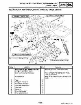 2008 Yamaha Raptor 250SE / 250SE2 Factory Service Manual, Page 259
