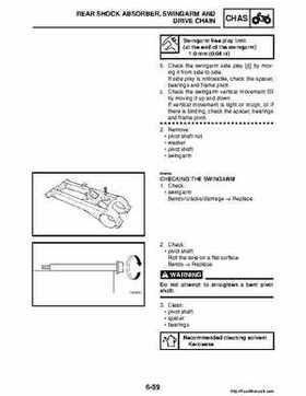 2008 Yamaha Raptor 250SE / 250SE2 Factory Service Manual, Page 263