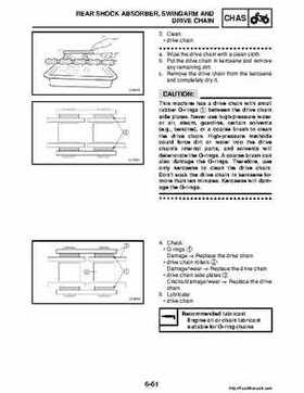 2008 Yamaha Raptor 250SE / 250SE2 Factory Service Manual, Page 265