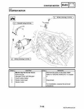 2008 Yamaha Raptor 250SE / 250SE2 Factory Service Manual, Page 285