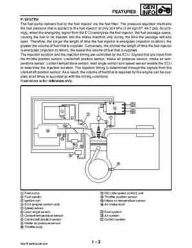 2008 Yamaha Rhino YXR70FX Factory Service Manual, Page 21