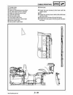 2008 Yamaha Rhino YXR70FX Factory Service Manual, Page 68