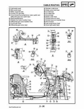 2008 Yamaha Rhino YXR70FX Factory Service Manual, Page 70