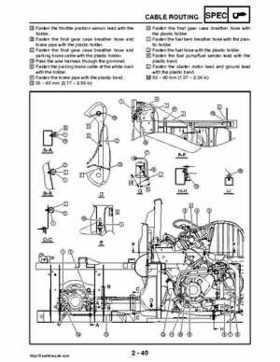 2008 Yamaha Rhino YXR70FX Factory Service Manual, Page 74