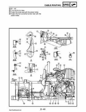 2008 Yamaha Rhino YXR70FX Factory Service Manual, Page 75