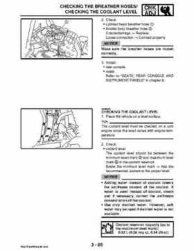 2008 Yamaha Rhino YXR70FX Factory Service Manual, Page 103