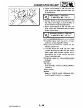 2008 Yamaha Rhino YXR70FX Factory Service Manual, Page 107