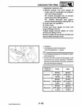 2008 Yamaha Rhino YXR70FX Factory Service Manual, Page 135