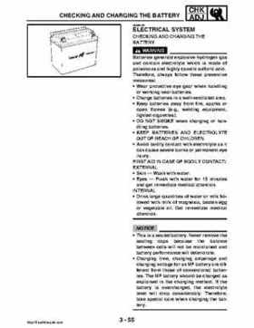 2008 Yamaha Rhino YXR70FX Factory Service Manual, Page 138