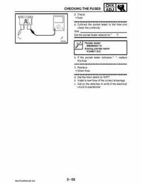 2008 Yamaha Rhino YXR70FX Factory Service Manual, Page 145