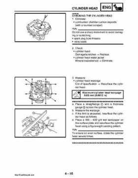 2008 Yamaha Rhino YXR70FX Factory Service Manual, Page 165