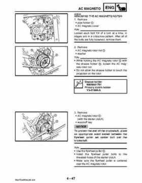 2008 Yamaha Rhino YXR70FX Factory Service Manual, Page 196