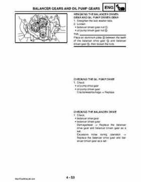 2008 Yamaha Rhino YXR70FX Factory Service Manual, Page 202