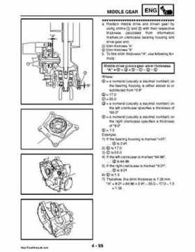 2008 Yamaha Rhino YXR70FX Factory Service Manual, Page 248