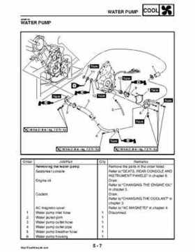 2008 Yamaha Rhino YXR70FX Factory Service Manual, Page 262